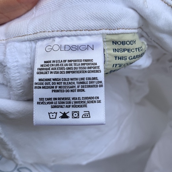 Goldsign Glam Skinny Jeans‎ white size 26 - Picture 4 of 10
